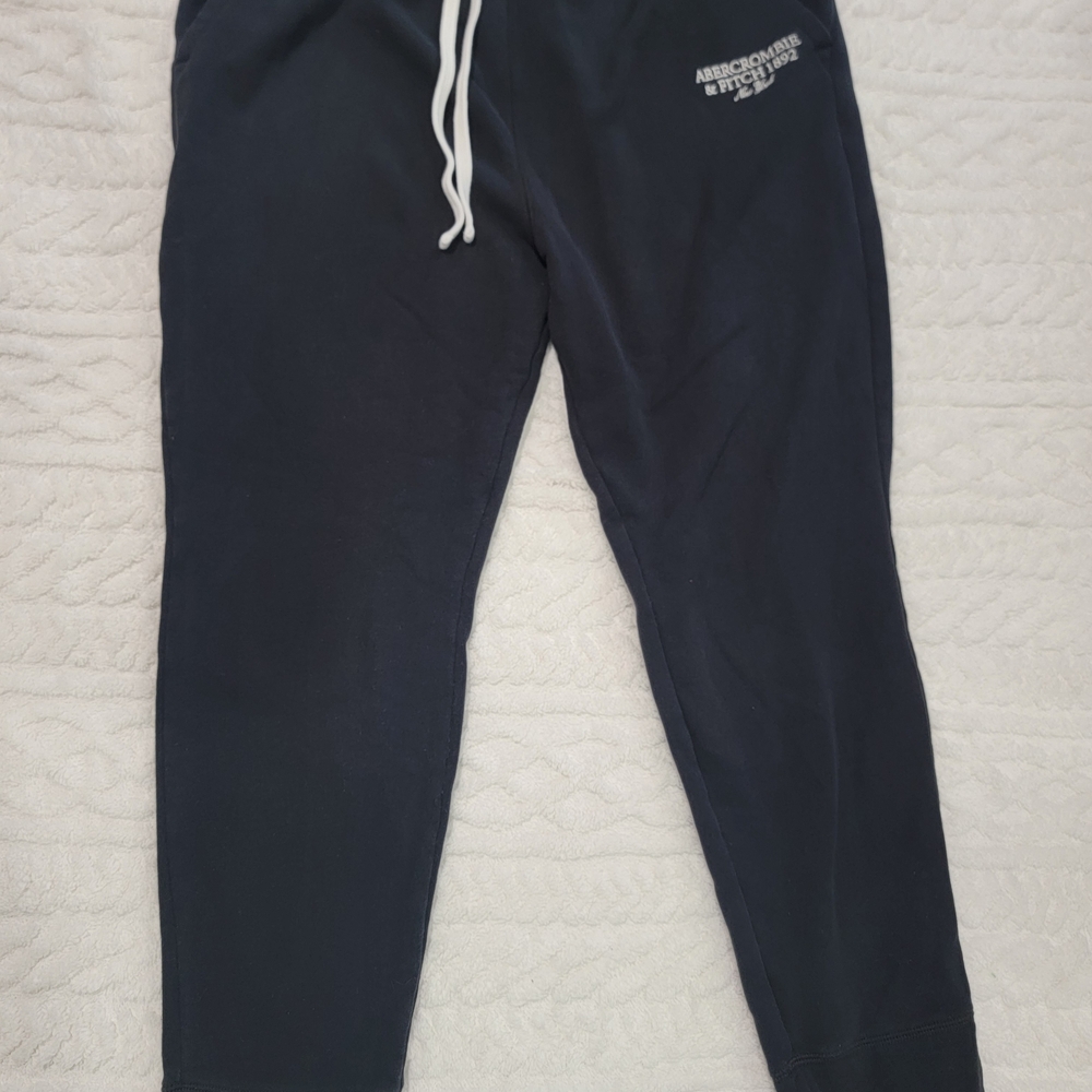 Abercrombie & Fitch Black Joggers - Picture 3 of 3